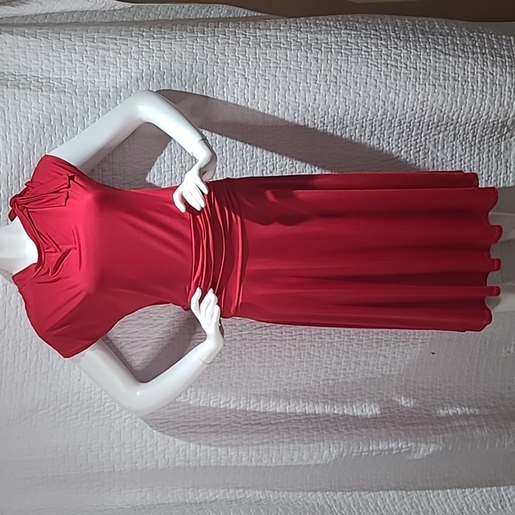 Red Bombshell Dress - Picture 2 of 7